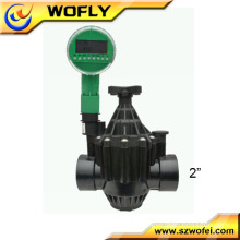 9v dry battery water control valve with timer